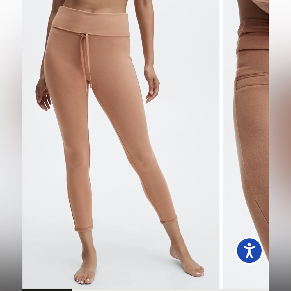 Fabletics NWT High-Waisted Tan Leggings Size S